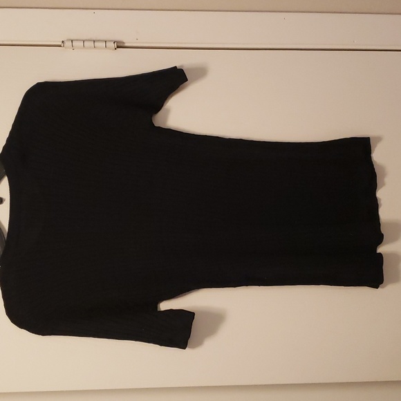 Jacobson's Petite Black Sweater Blouse size Medium - Picture 3 of 3